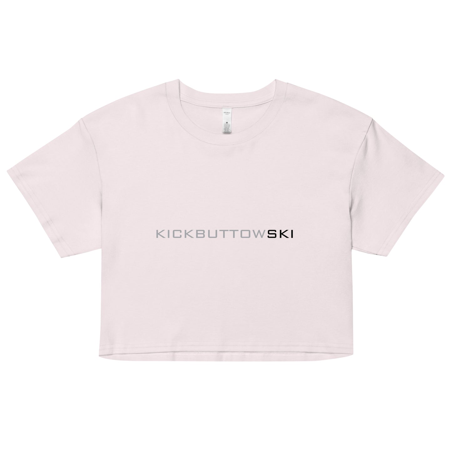 CS0068 - 02010 - Kickbuttowski Women’s Crop Tee