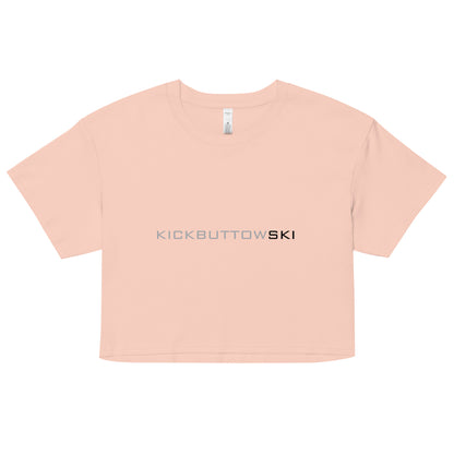 CS0068 - 02010 - Kickbuttowski Women’s Crop Tee