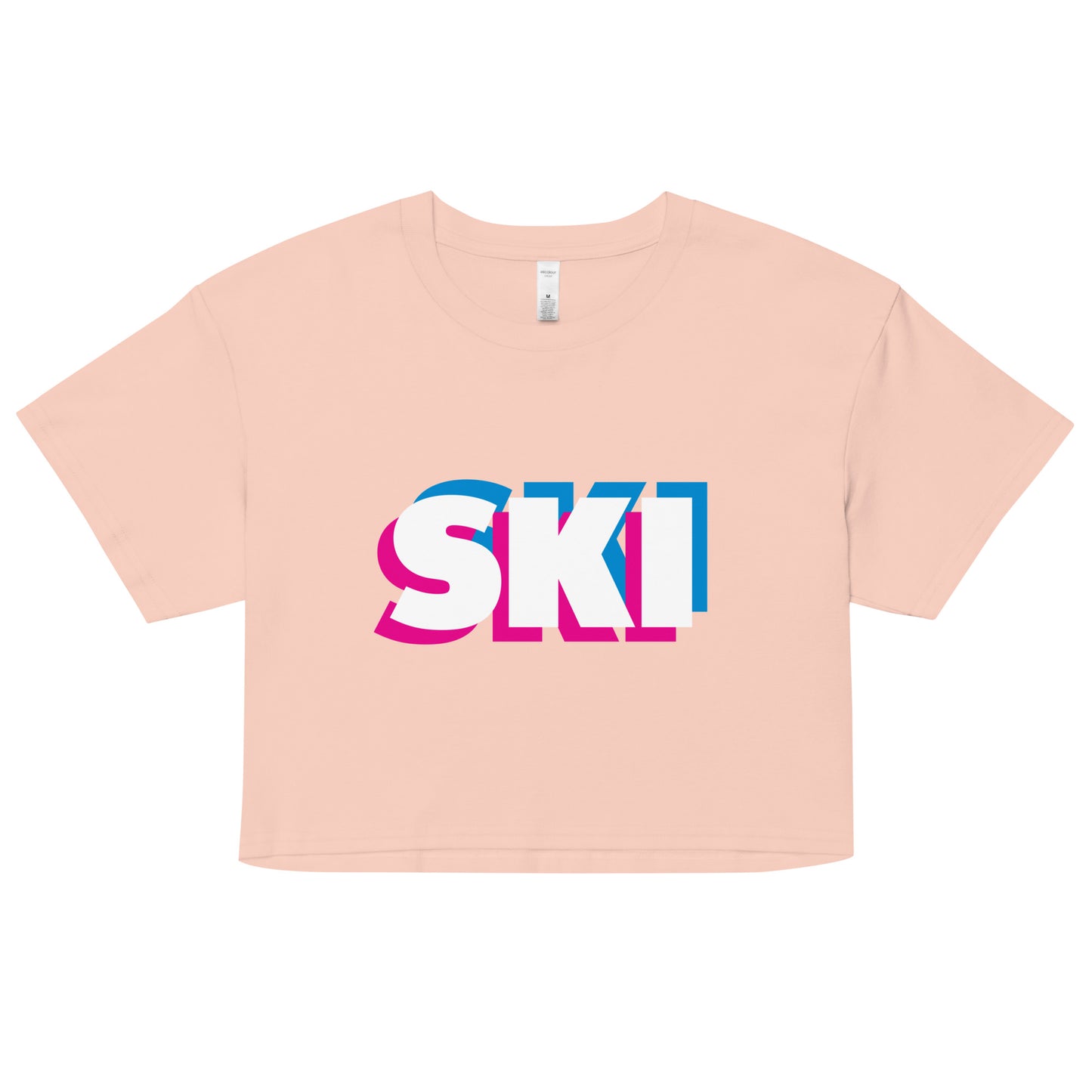 CS0058 - 02010 - 3D SKI Women’s Crop Tee