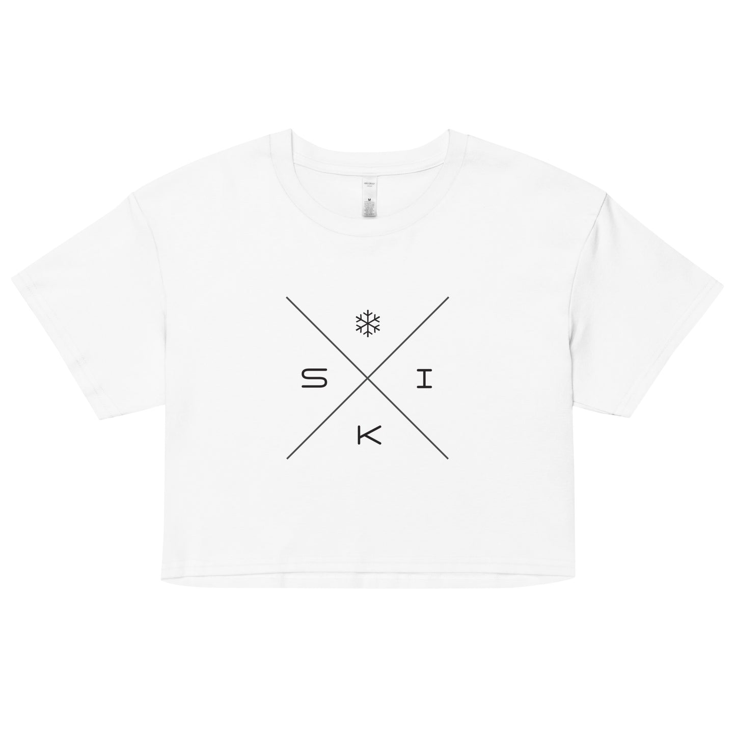 CS0076 - 02010 - X-SKI Women’s Crop Tee