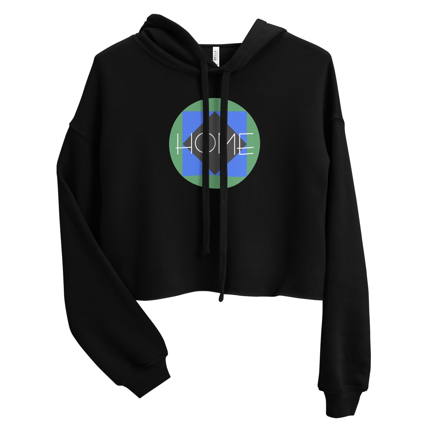 CS0023 - 02004 - Trail Icons Home Crop Hoodie