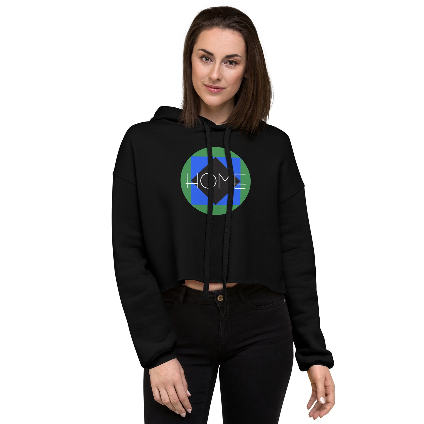 CS0023 - 02004 - Trail Icons Home Crop Hoodie