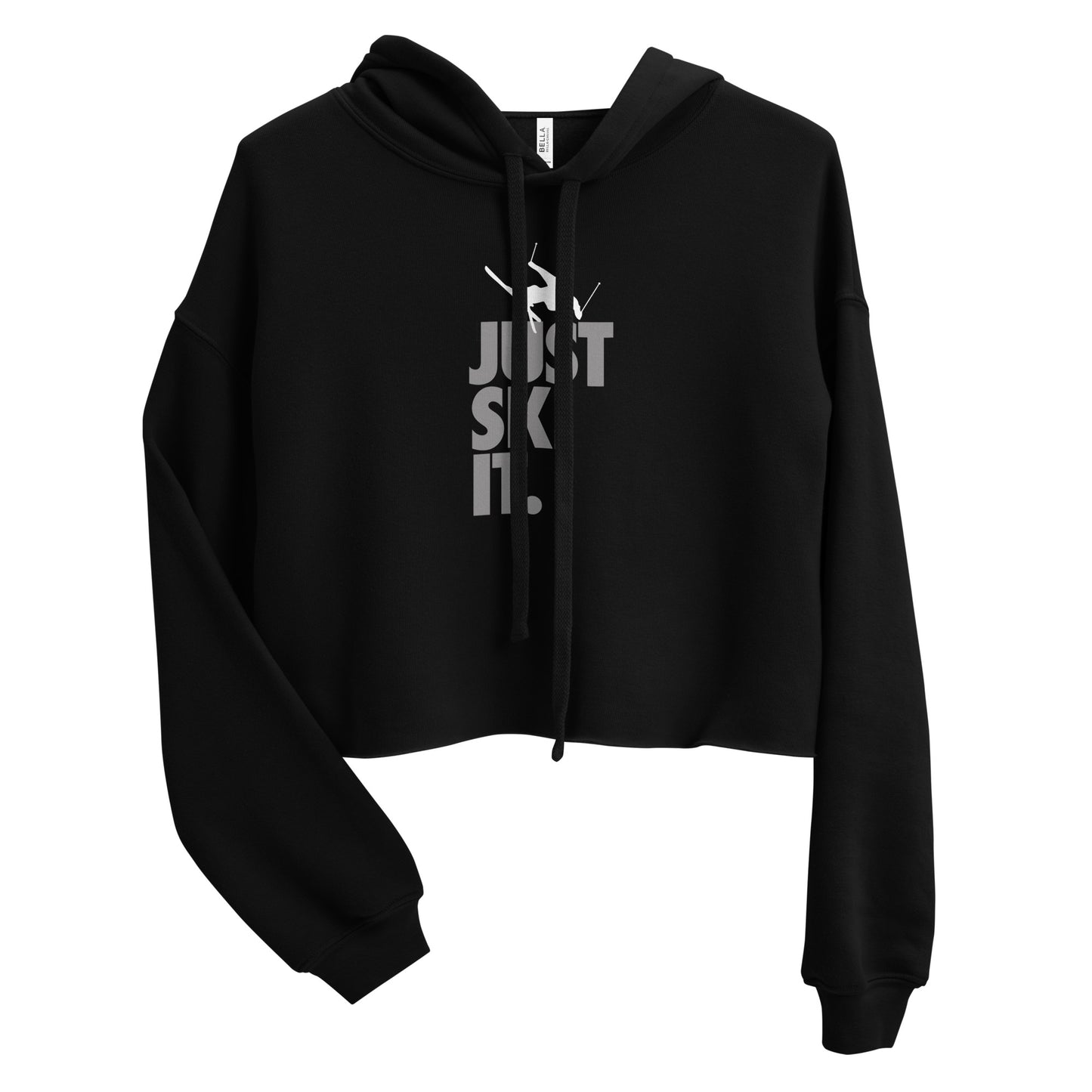 CS0031 - 02004 - Just Ski It Crop Hoodie