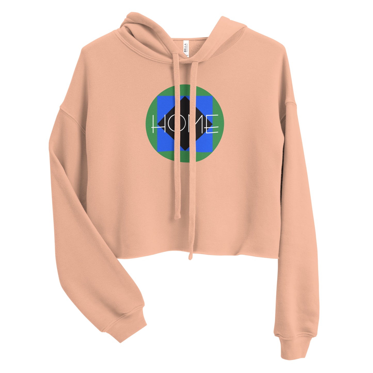 CS0023 - 02004 - Trail Icons Home Crop Hoodie