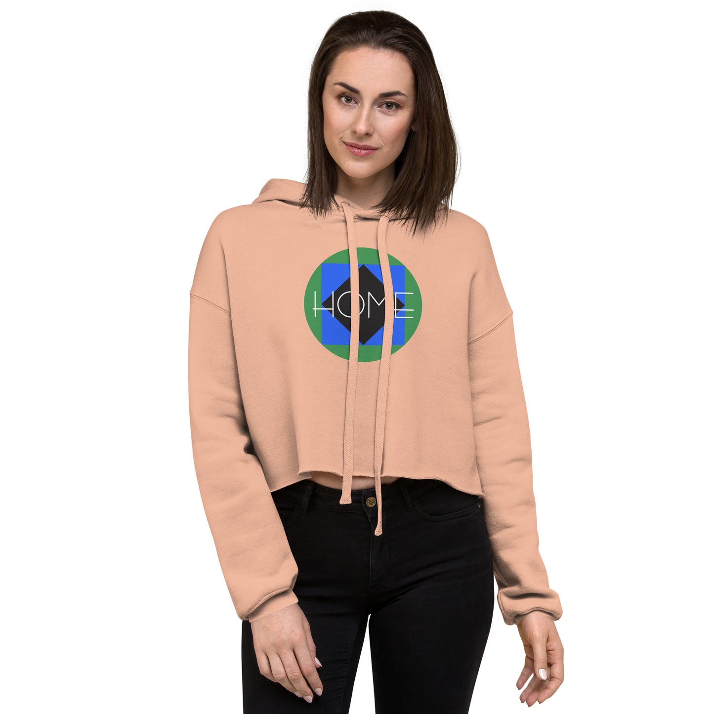 CS0023 - 02004 - Trail Icons Home Crop Hoodie