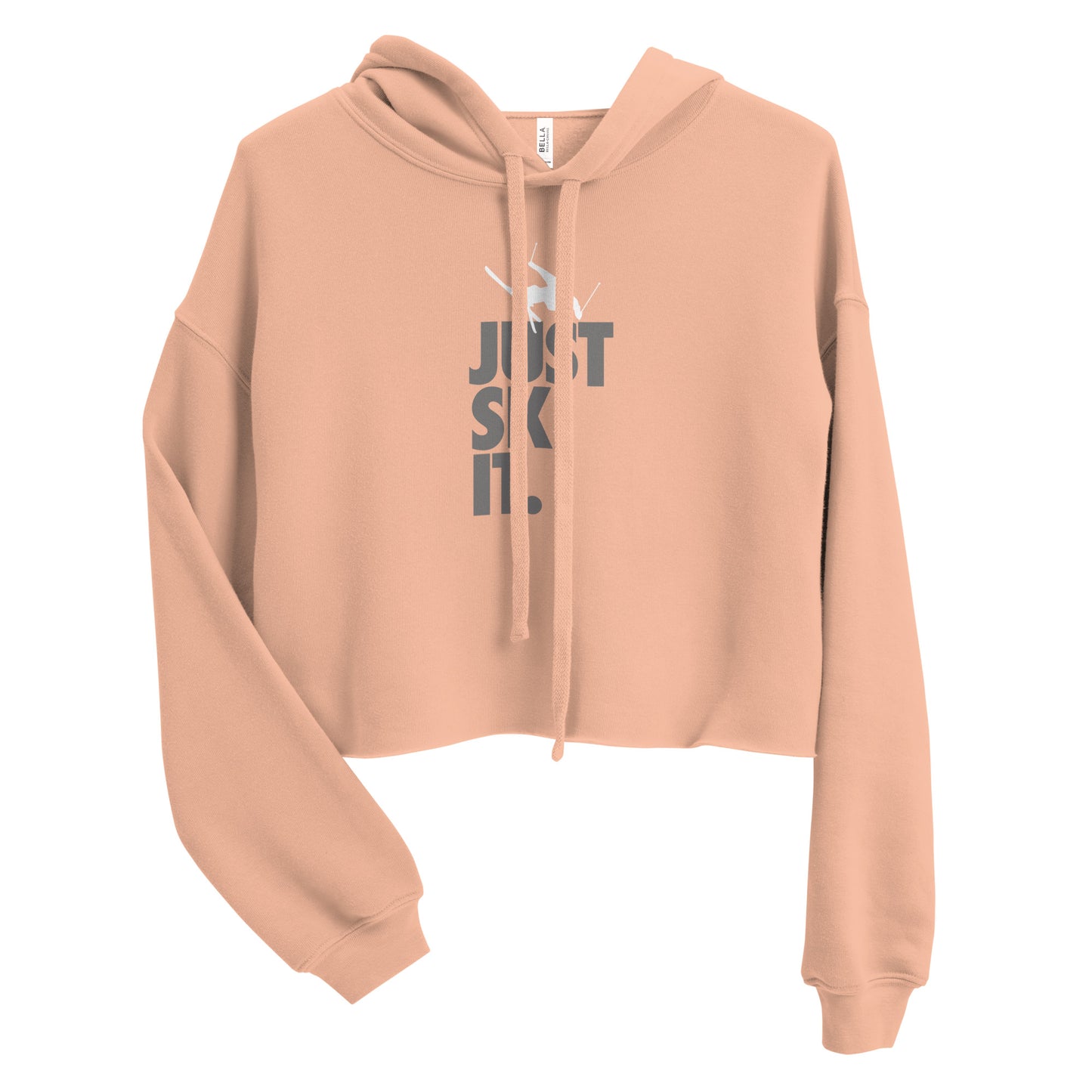 CS0031 - 02004 - Just Ski It Crop Hoodie