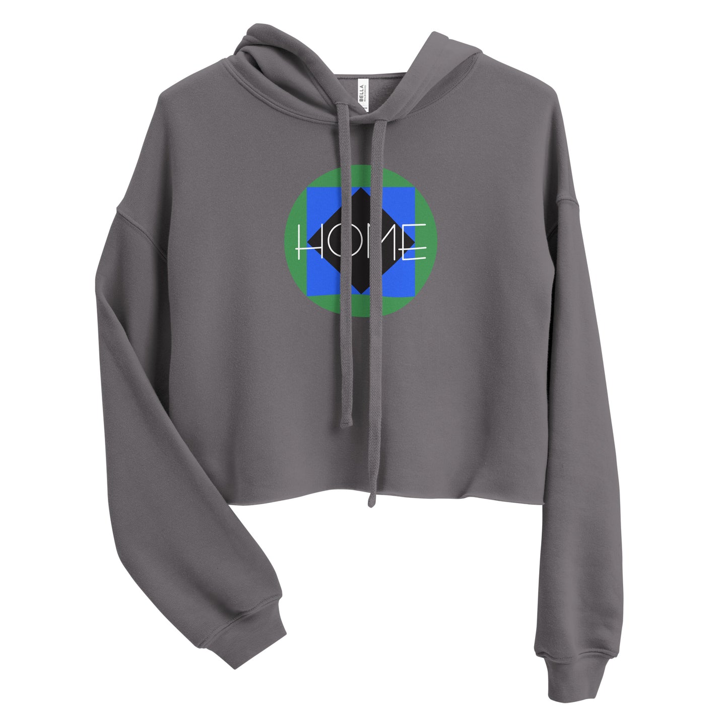 CS0023 - 02004 - Trail Icons Home Crop Hoodie