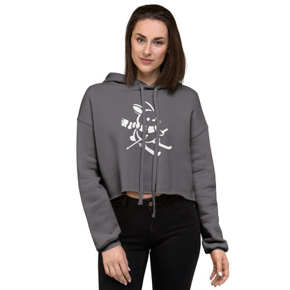 CS0011 - 02004 - Ski Bunny Crop Hoodie