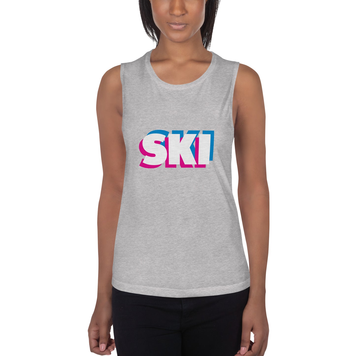 CS0058 - 02003 - 3D SKI Ladies’ Muscle Tank