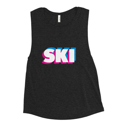 CS0058 - 02003 - 3D SKI Ladies’ Muscle Tank