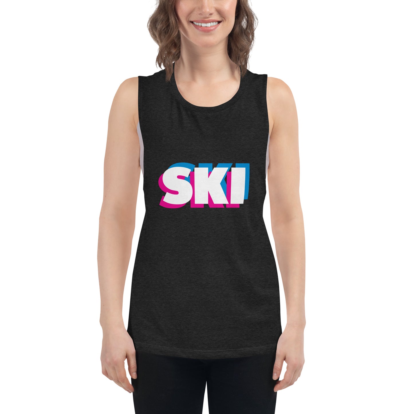 CS0058 - 02003 - 3D SKI Ladies’ Muscle Tank