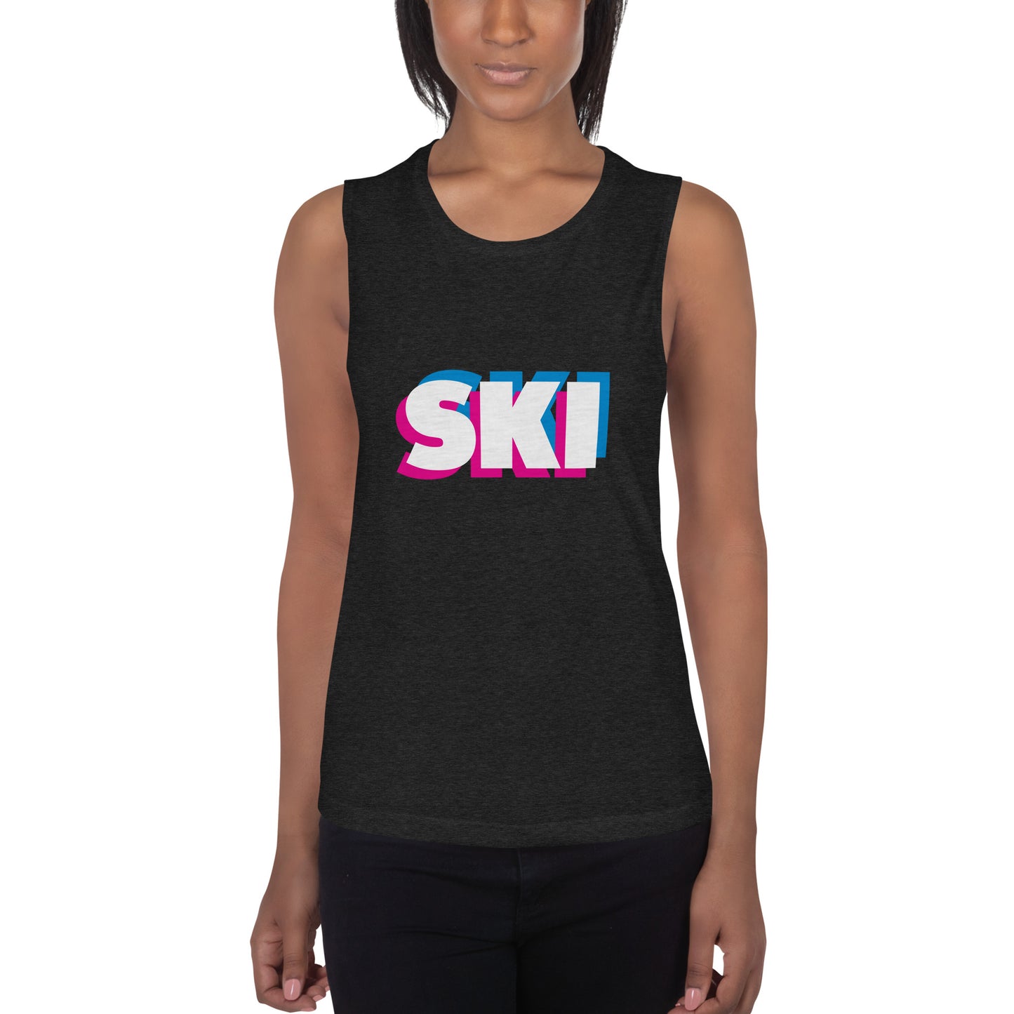 CS0058 - 02003 - 3D SKI Ladies’ Muscle Tank