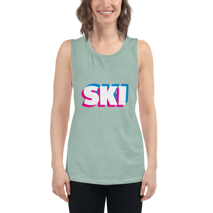 CS0058 - 02003 - 3D SKI Ladies’ Muscle Tank