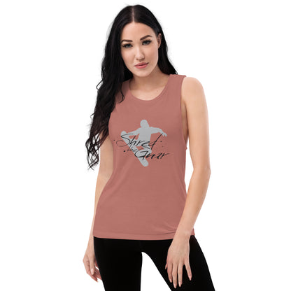 CS0021 - 02003 - Shred the Gnar Ladies’ Muscle Tank