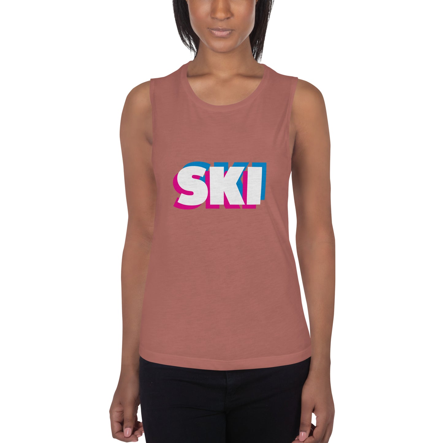 CS0058 - 02003 - 3D SKI Ladies’ Muscle Tank