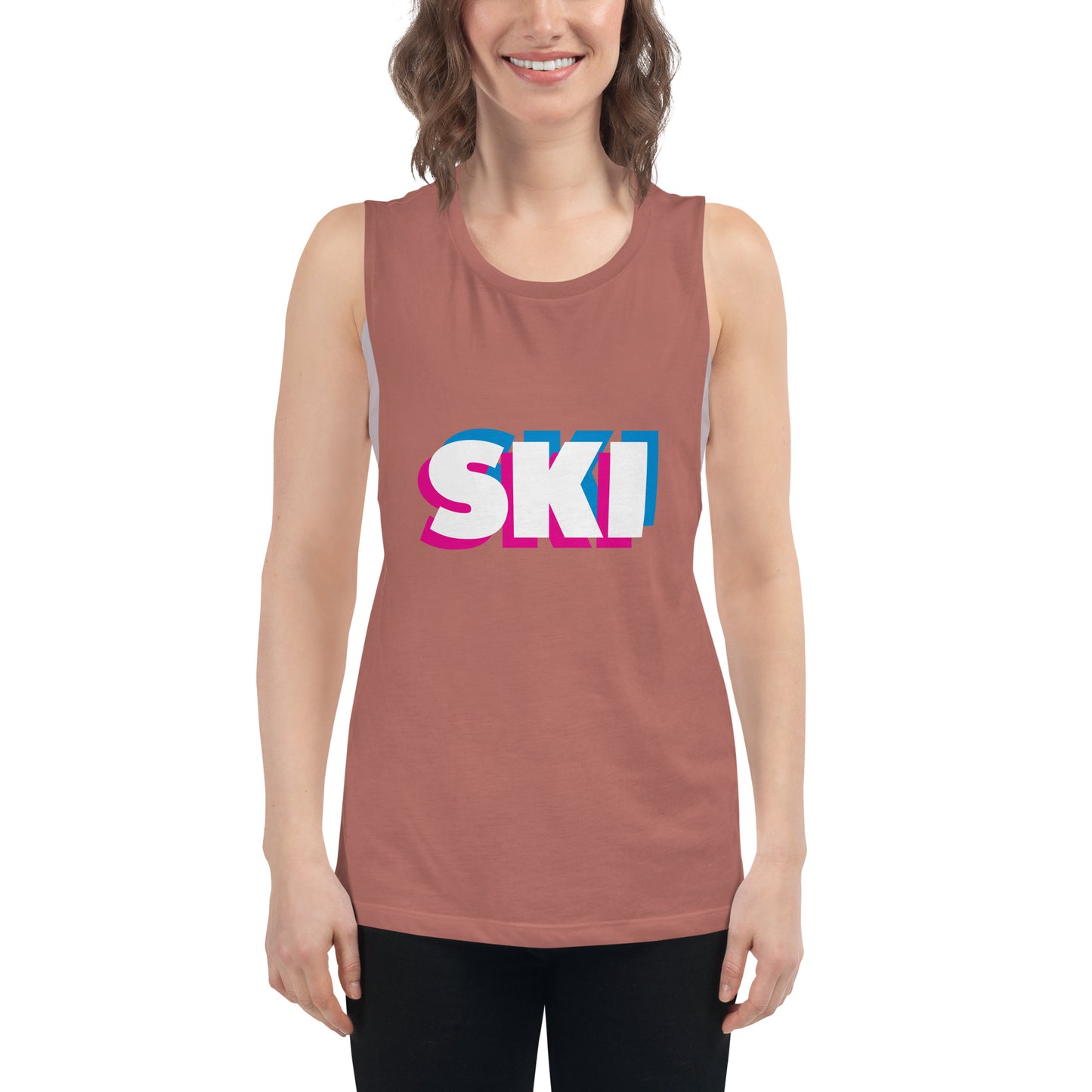 CS0058 - 02003 - 3D SKI Ladies’ Muscle Tank