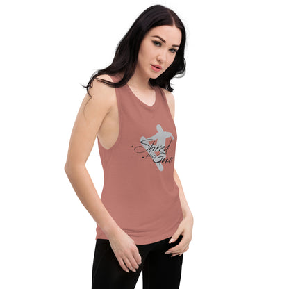 CS0021 - 02003 - Shred the Gnar Ladies’ Muscle Tank