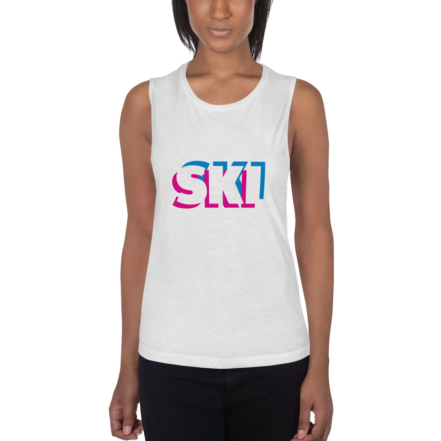 CS0058 - 02003 - 3D SKI Ladies’ Muscle Tank