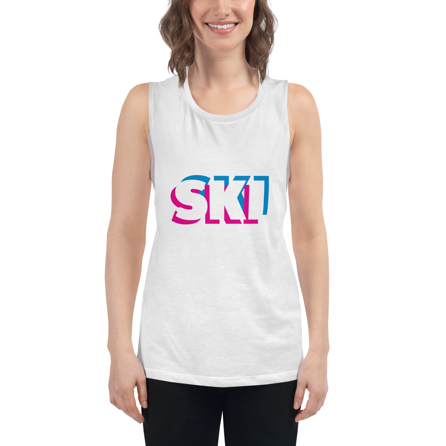 CS0058 - 02003 - 3D SKI Ladies’ Muscle Tank