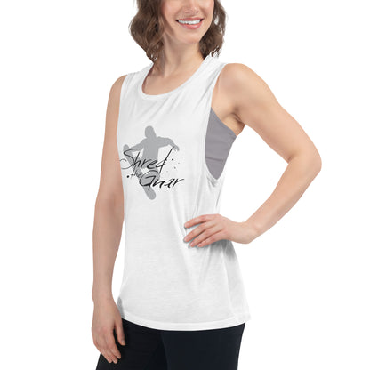 CS0021 - 02003 - Shred the Gnar Ladies’ Muscle Tank