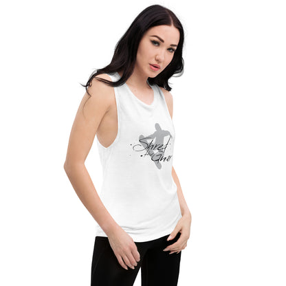 CS0021 - 02003 - Shred the Gnar Ladies’ Muscle Tank