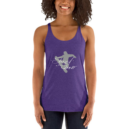 CS0021 - 02003 - Shred the Gnar Women's Racerback Tank