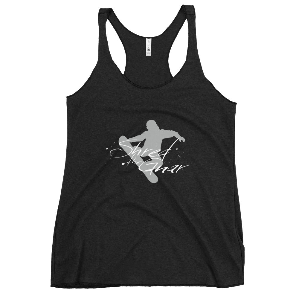 CS0021 - 02003 - Shred the Gnar Women's Racerback Tank