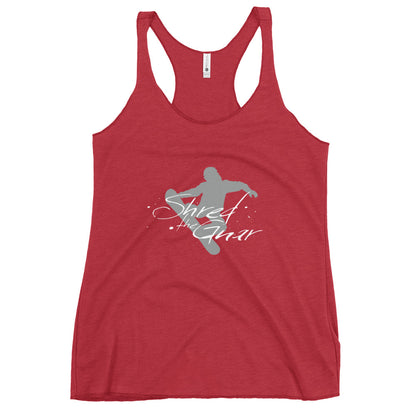 CS0021 - 02003 - Shred the Gnar Women's Racerback Tank