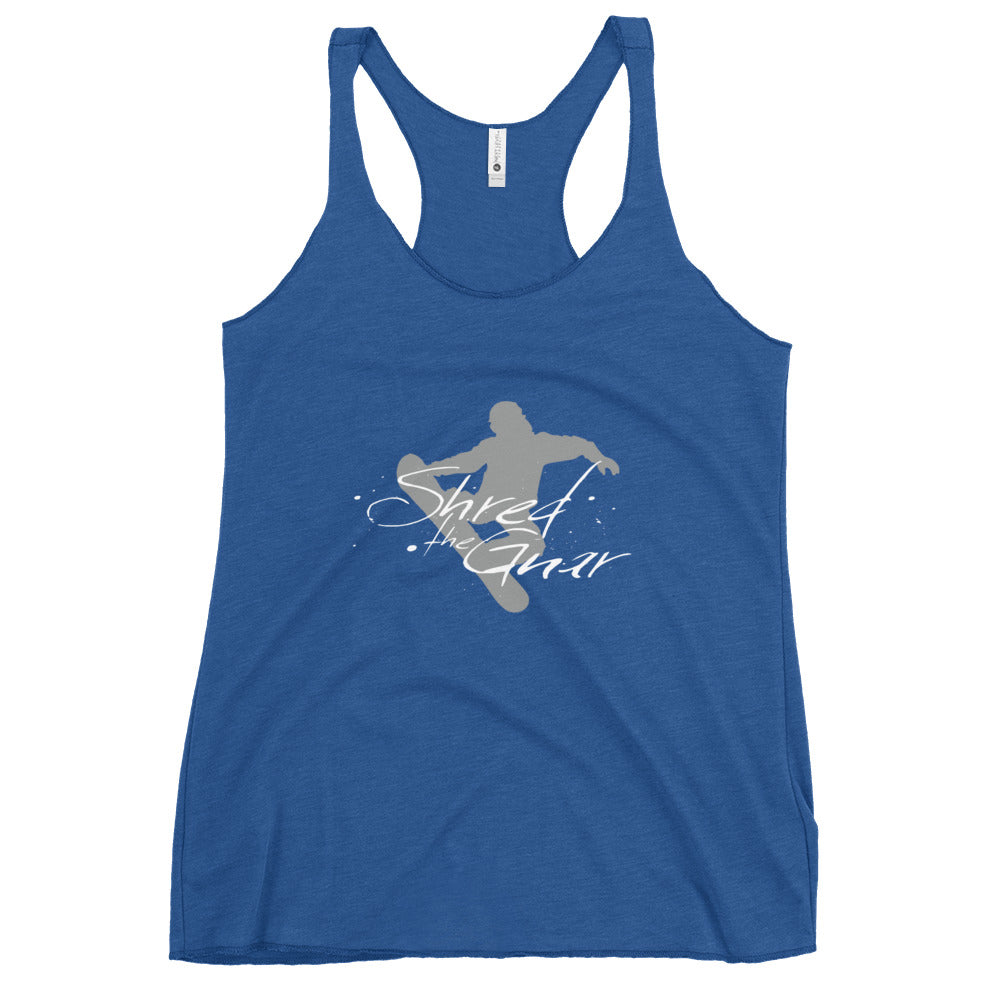 CS0021 - 02003 - Shred the Gnar Women's Racerback Tank