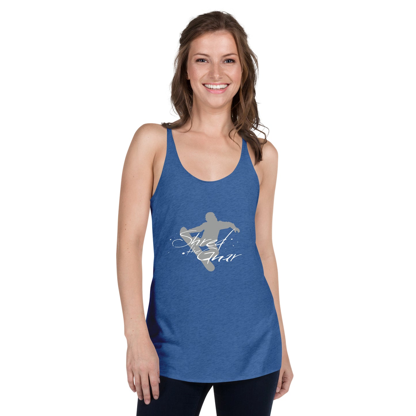 CS0021 - 02003 - Shred the Gnar Women's Racerback Tank