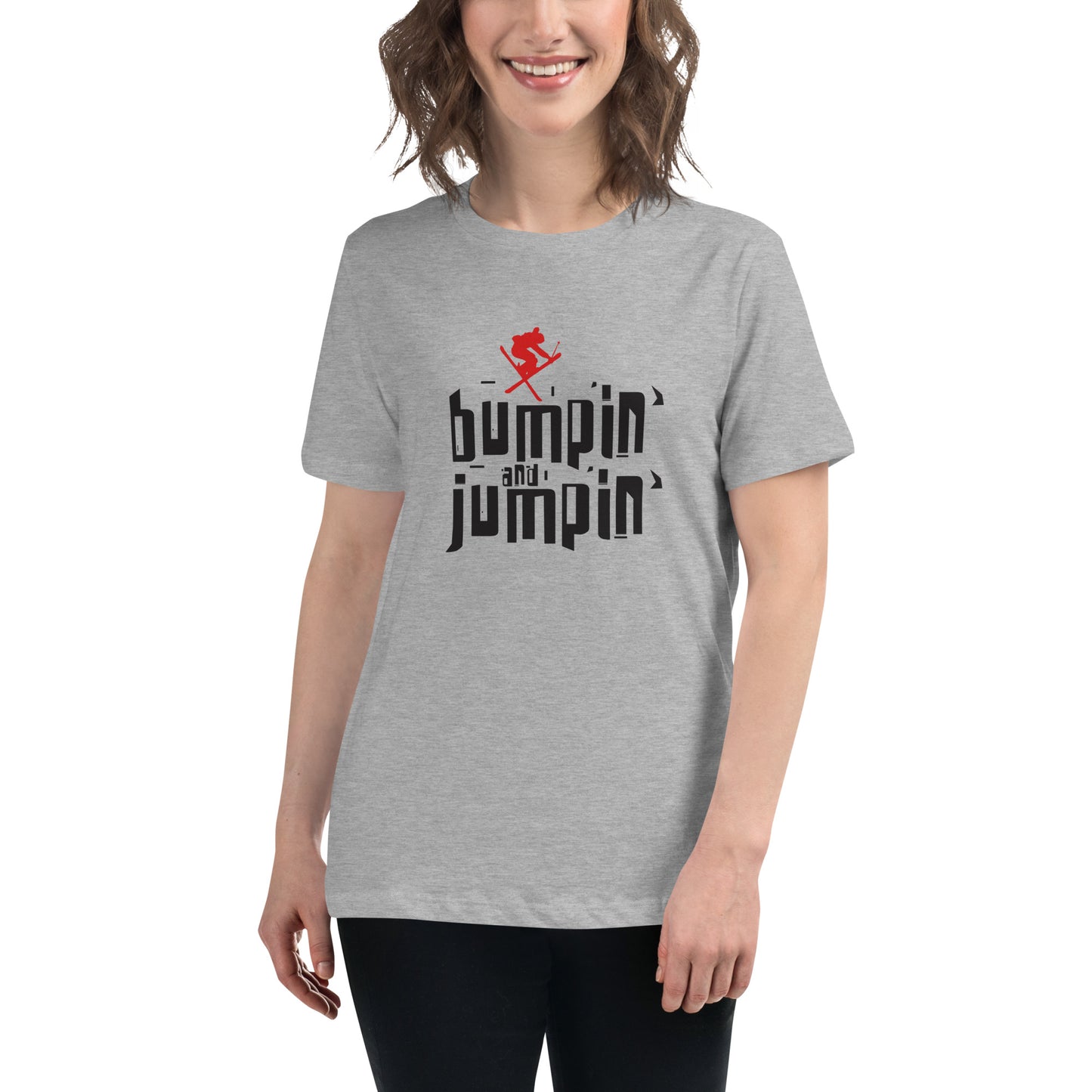 CS0039 - 02001 - Bumpin' and Jumpin' Women's Relaxed T-Shirt