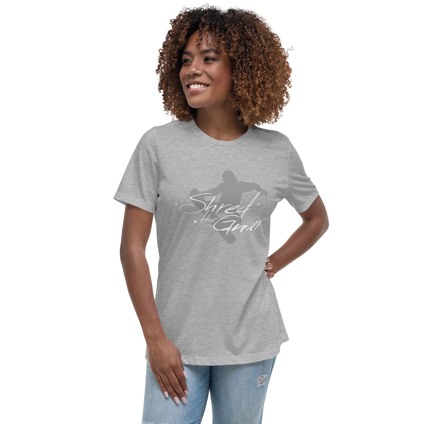 CS0021 - 02001 - Shred the Gnar Women's Relaxed T-Shirt