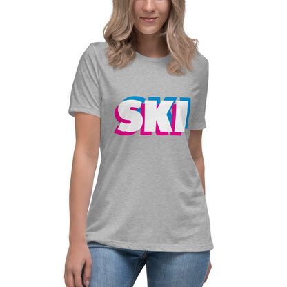 CS0058 - 02001 - 3D SKI Women's Relaxed T-Shirt