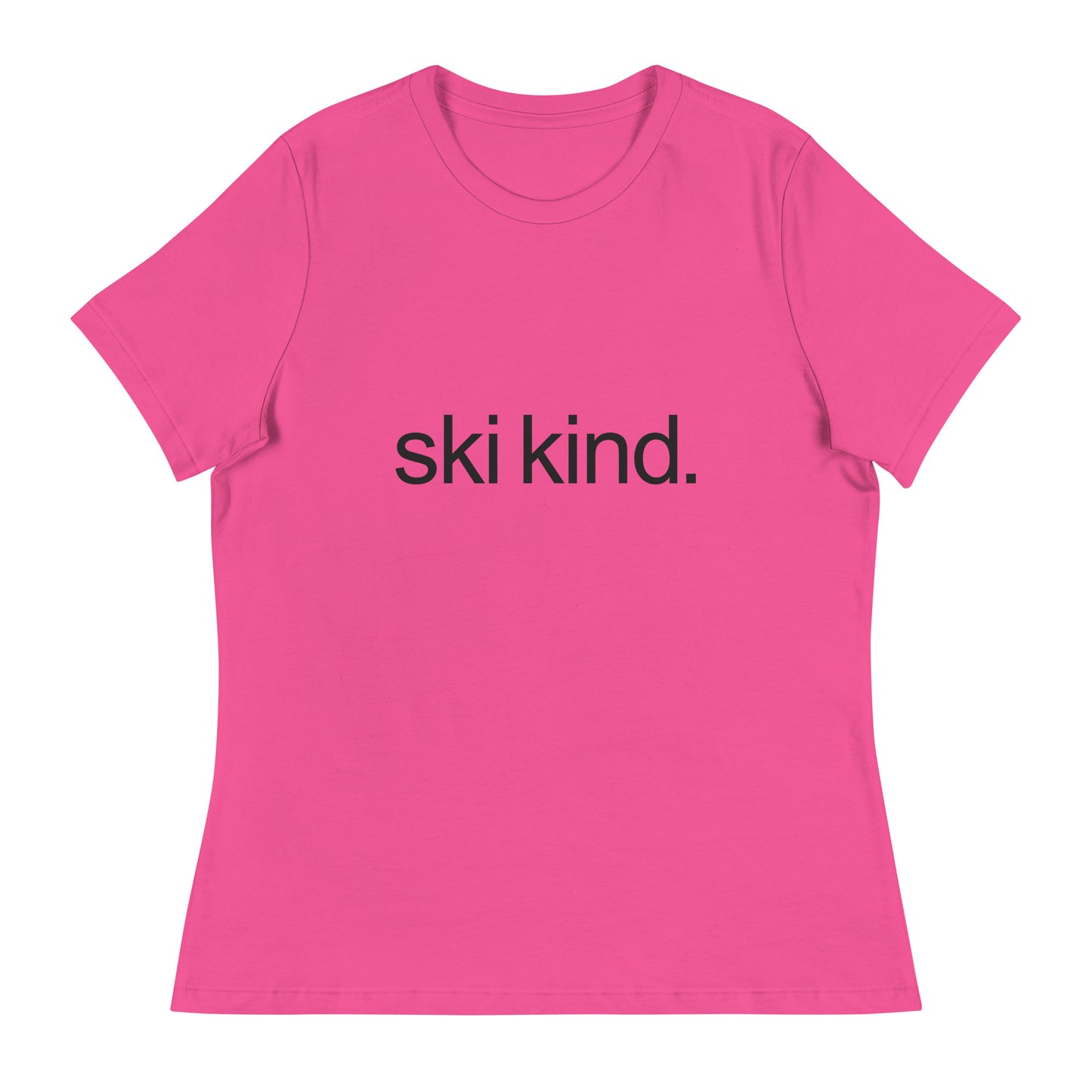 CS0017 - 02001 - ski kind Women's Relaxed T-Shirt