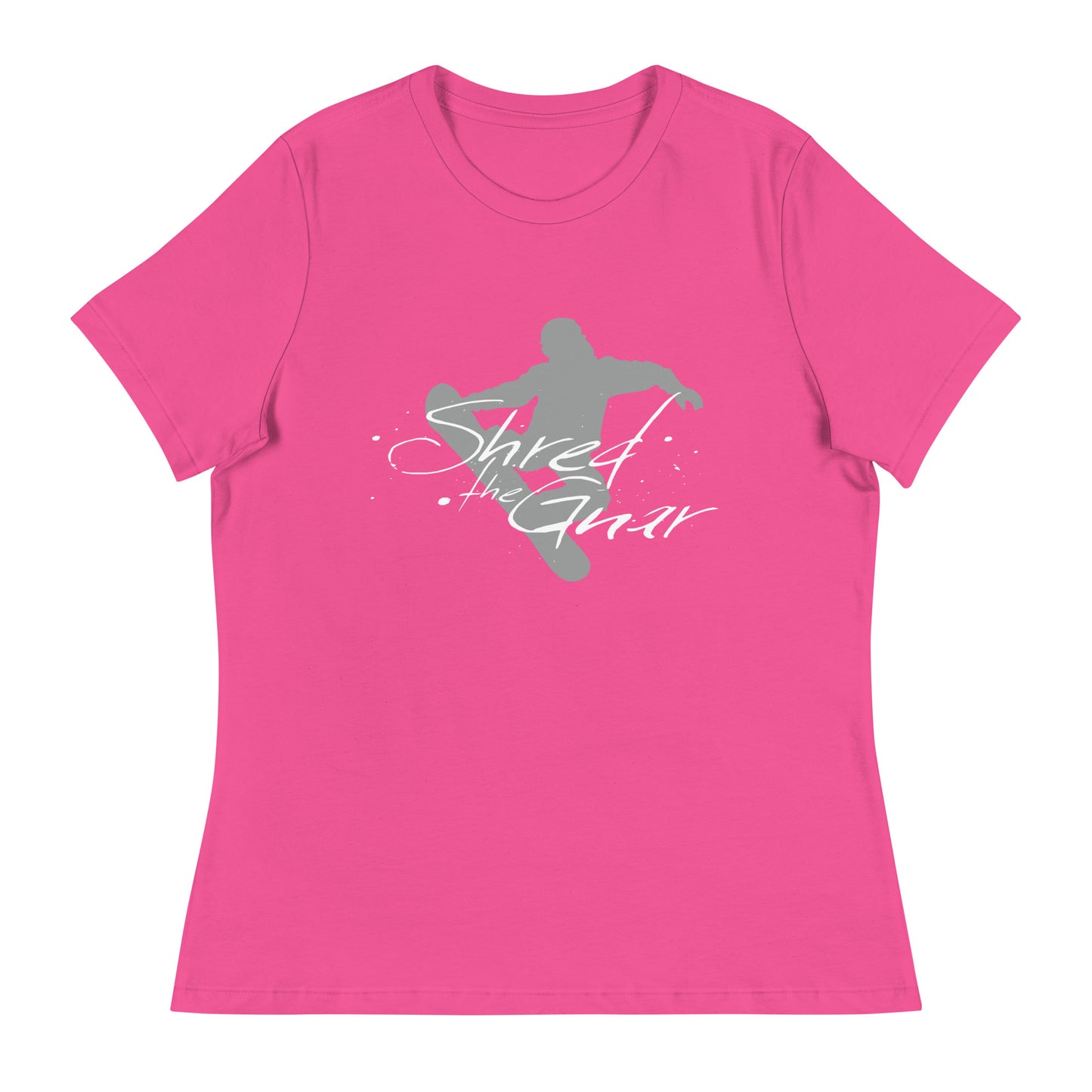 CS0021 - 02001 - Shred the Gnar Women's Relaxed T-Shirt