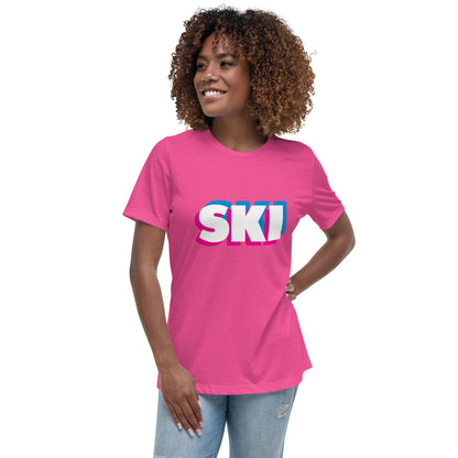 CS0058 - 02001 - 3D SKI Women's Relaxed T-Shirt