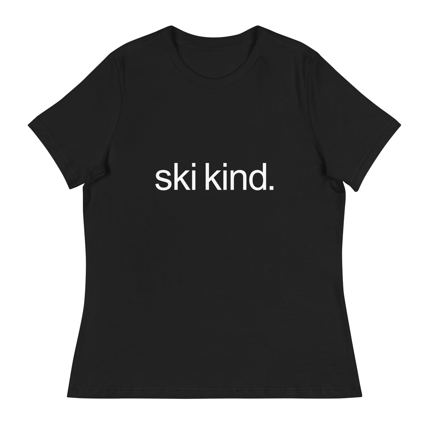 CS0017 - 02001 - ski kind Women's Relaxed T-Shirt