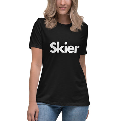 CS0020 - 02001 - Skier Women's Relaxed T-Shirt