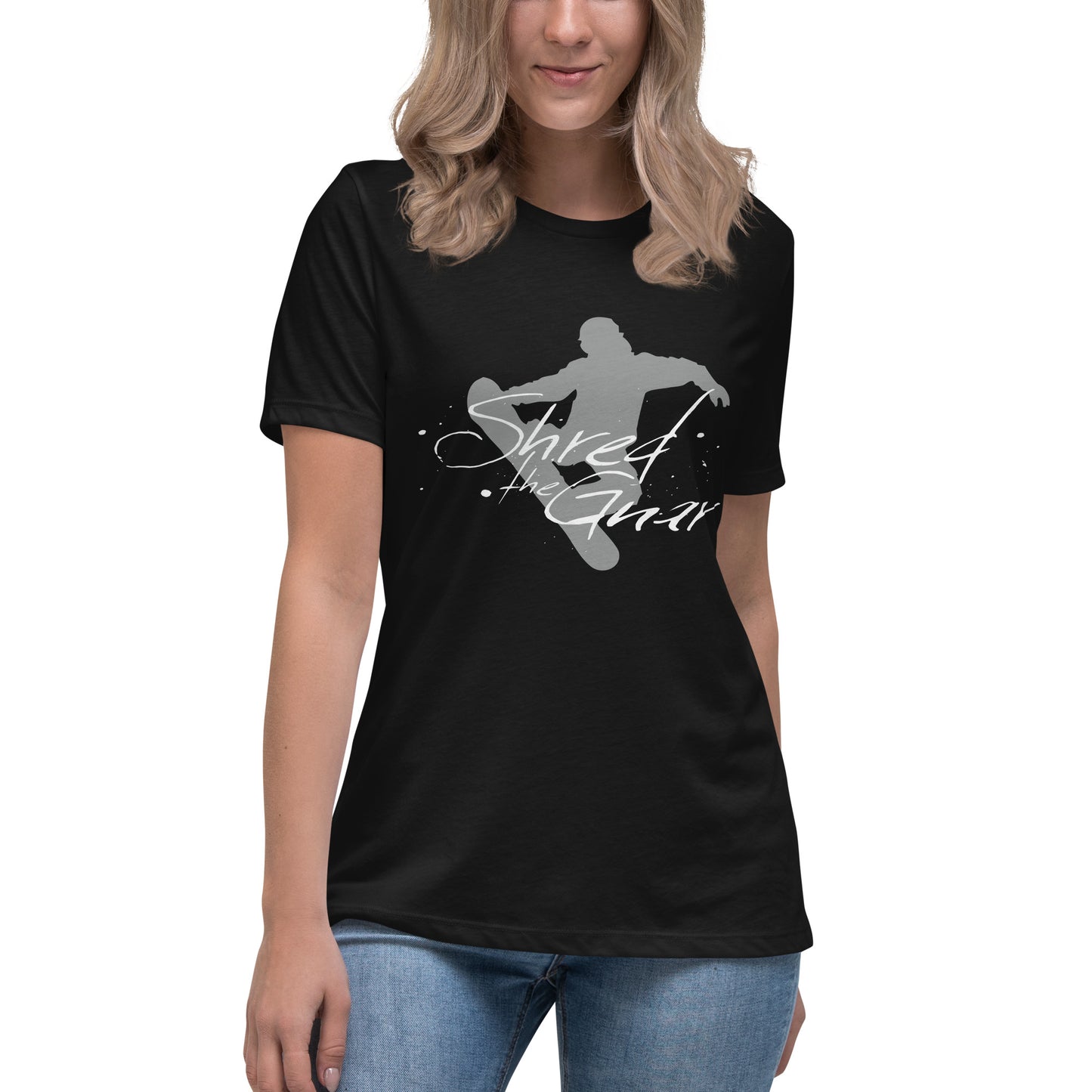 CS0021 - 02001 - Shred the Gnar Women's Relaxed T-Shirt