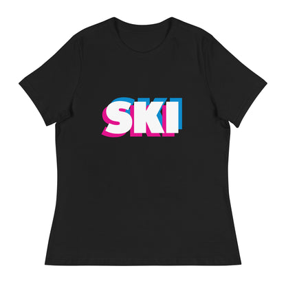 CS0058 - 02001 - 3D SKI Women's Relaxed T-Shirt