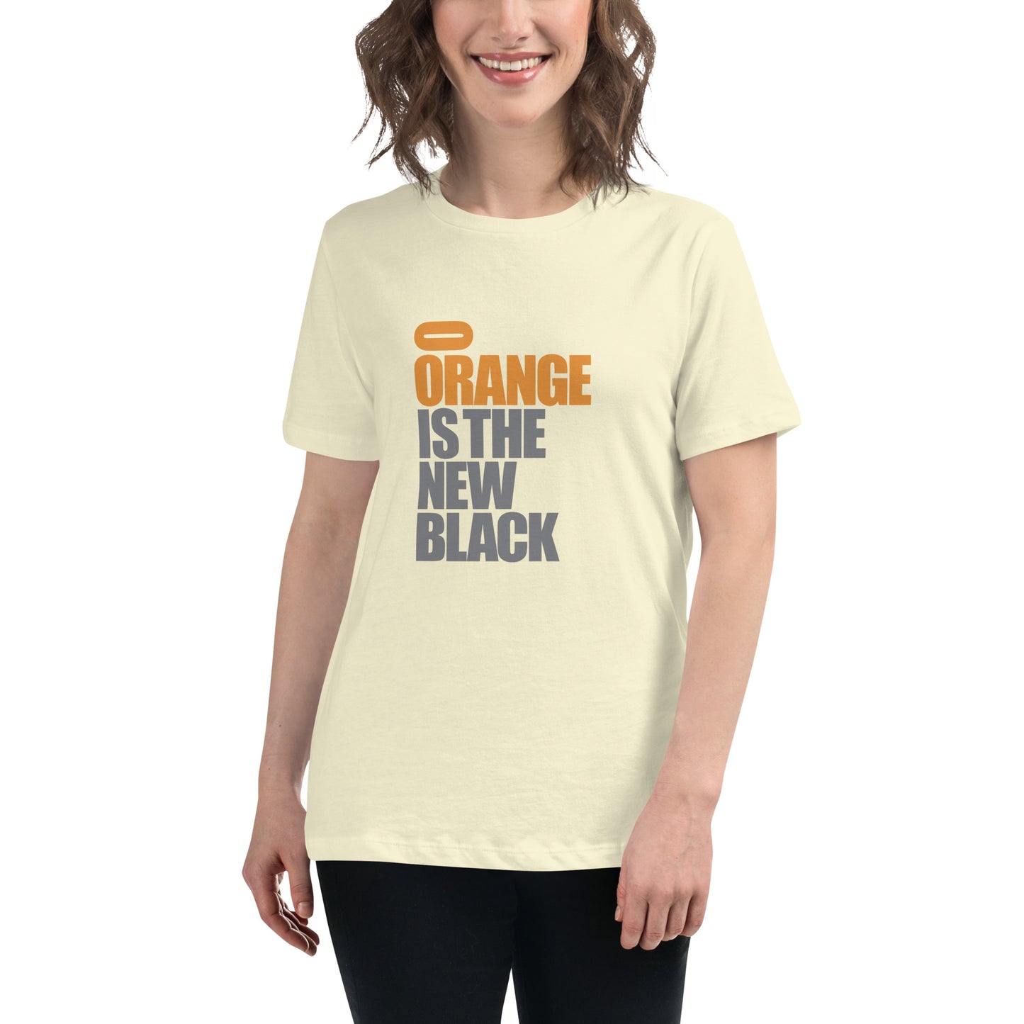 CS0057 - 02001 - Orange New Black Women's Relaxed T-Shirt
