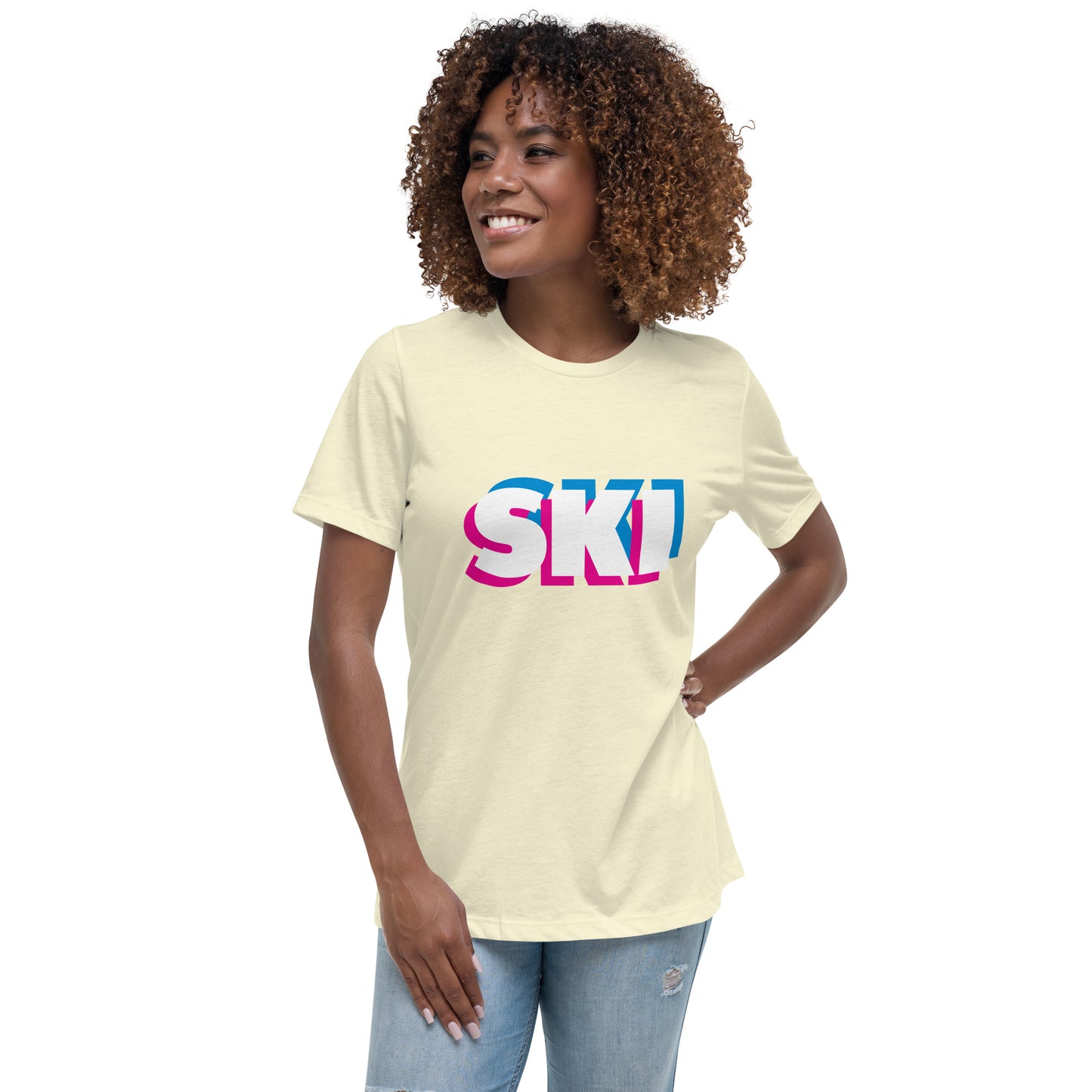 CS0058 - 02001 - 3D SKI Women's Relaxed T-Shirt