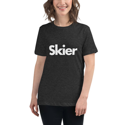 CS0020 - 02001 - Skier Women's Relaxed T-Shirt