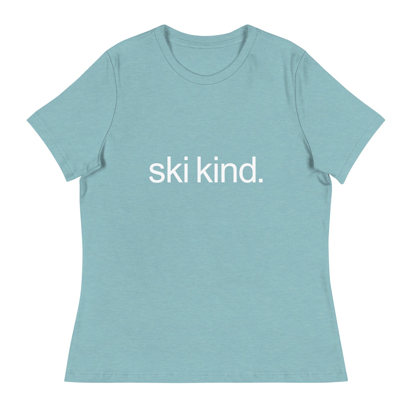 CS0017 - 02001 - ski kind Women's Relaxed T-Shirt