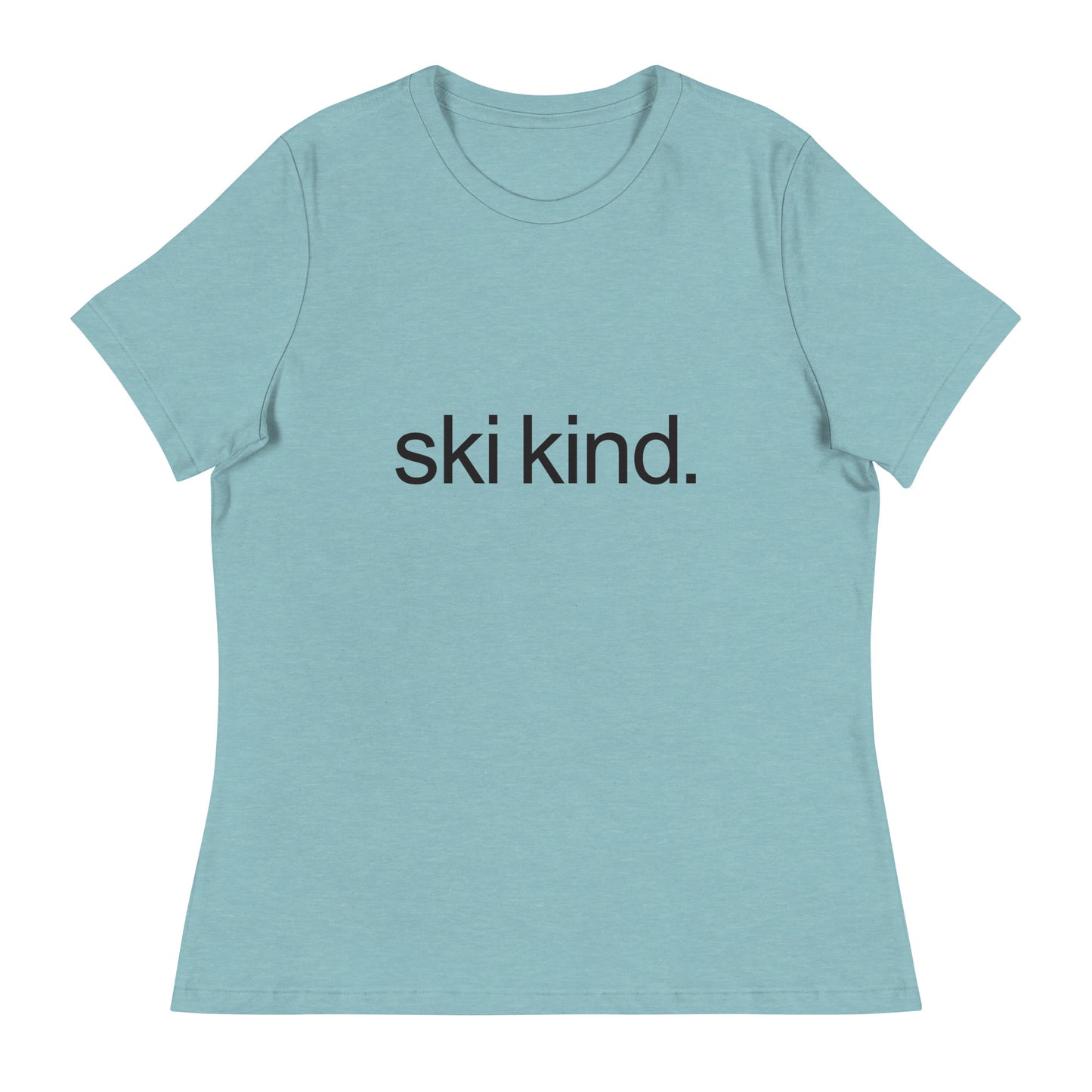 CS0017 - 02001 - ski kind Women's Relaxed T-Shirt