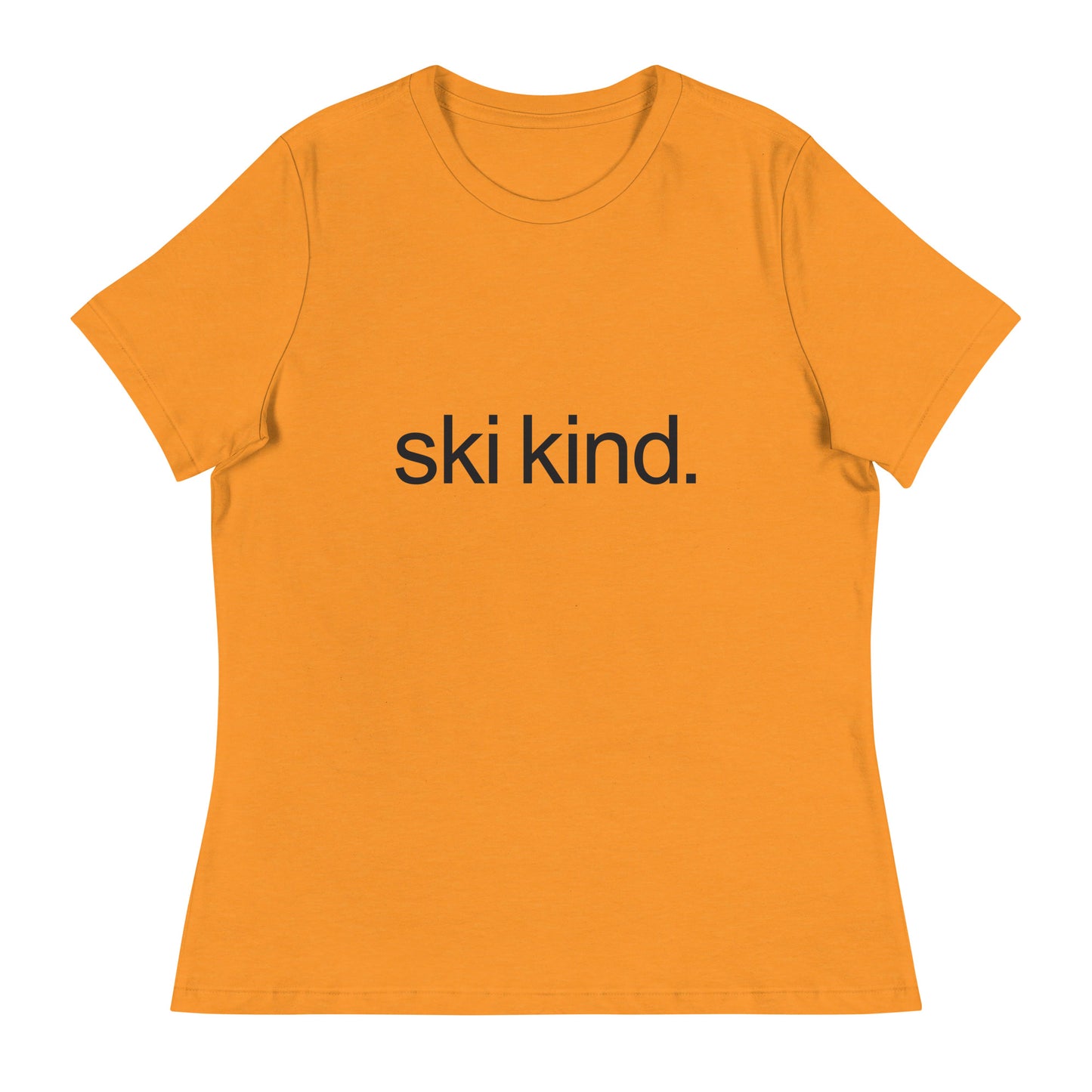 CS0017 - 02001 - ski kind Women's Relaxed T-Shirt