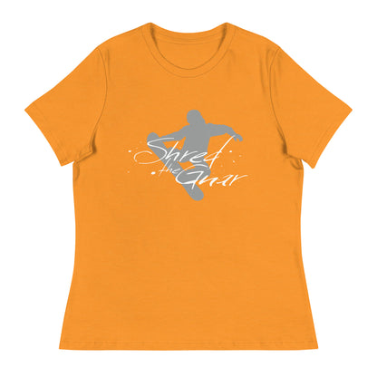 CS0021 - 02001 - Shred the Gnar Women's Relaxed T-Shirt