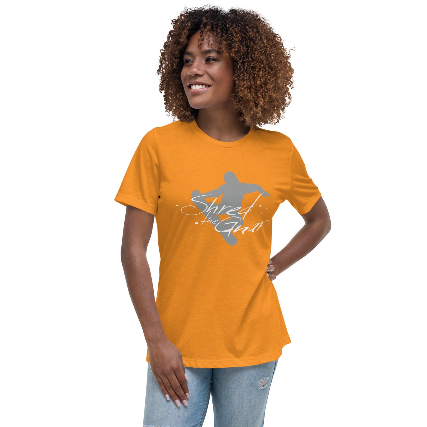 CS0021 - 02001 - Shred the Gnar Women's Relaxed T-Shirt