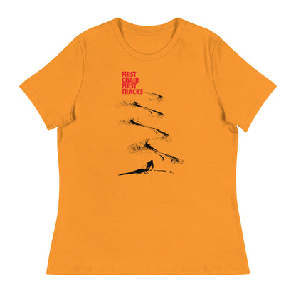 CS0042 - 02001 - First Chair First Tracks Women's Relaxed T-Shirt