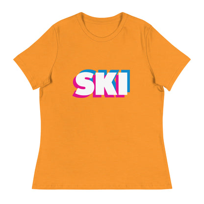 CS0058 - 02001 - 3D SKI Women's Relaxed T-Shirt